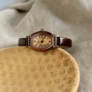 Vintage Brown Art Deco Watch